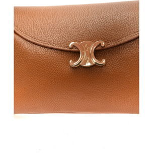 Borsa a mano Anna Luchini Cammello