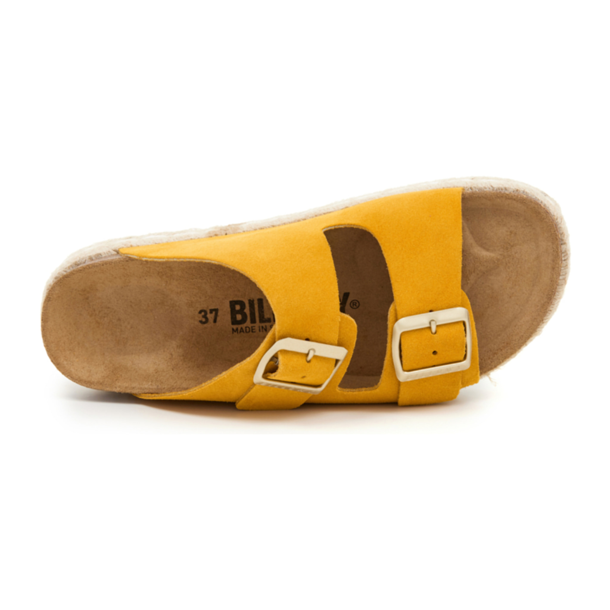 SANDALO CON ZEPPA BILLOWY GIALLO