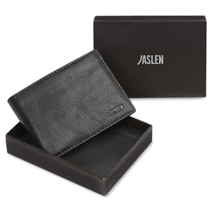 Cartera Hombre Piel Jaslen Hannover Negro