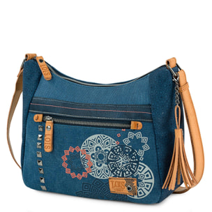 Bolso Bandolera Mujer Sint/Pu Lois Pasadena Azul