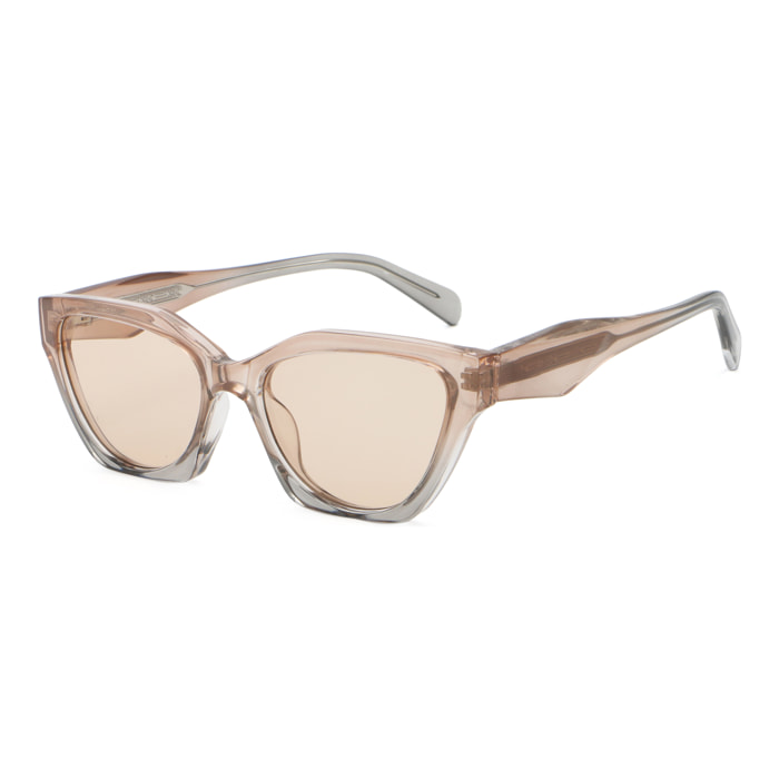 Gafas de sol OCEAN PETRA - Gris transparente / Transparente rosa