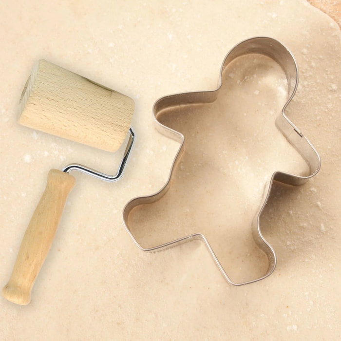Mini rouleau à pâtisserie en bois 17 cm Fackelmann Boissellerie
