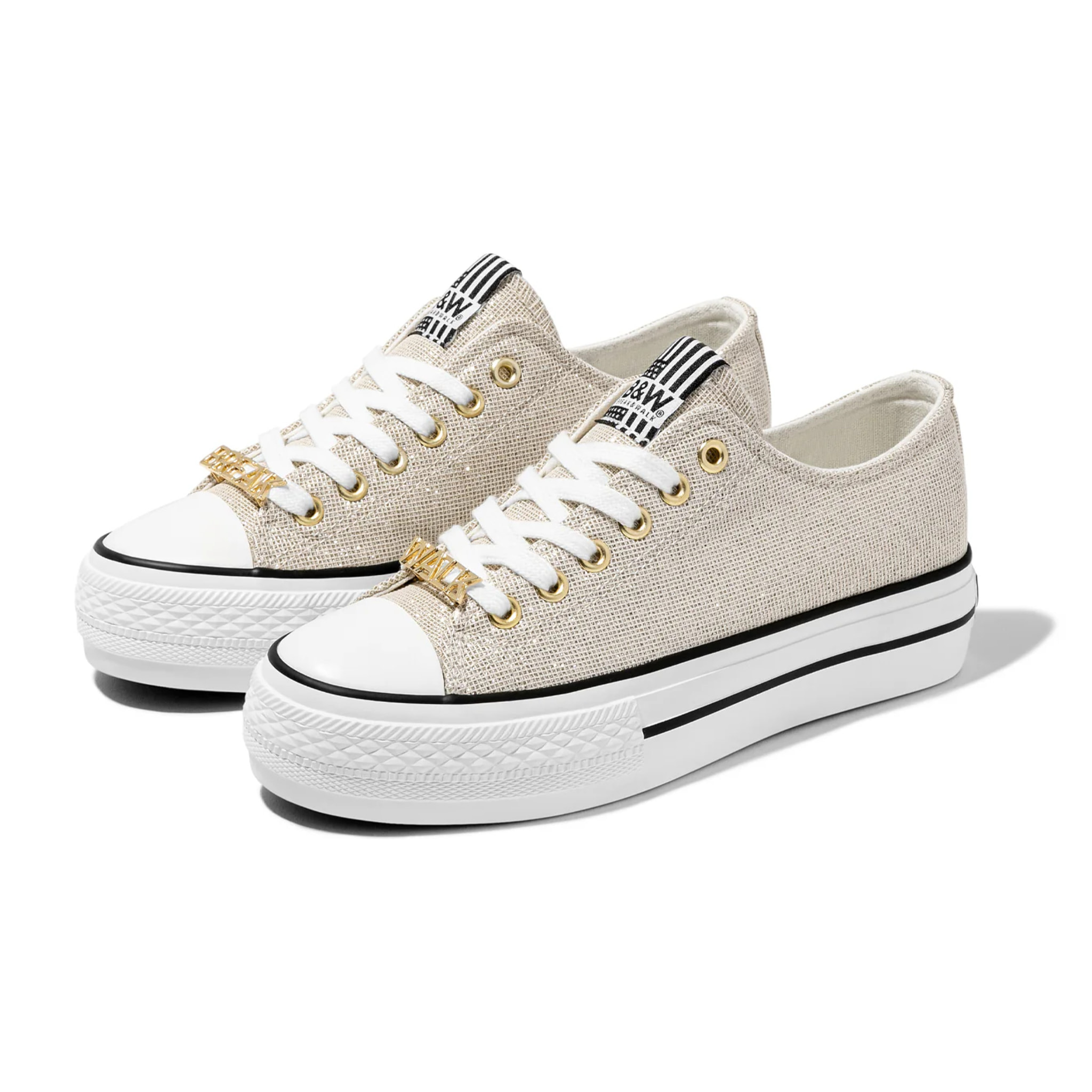 B&W Break&Walk - Sneakers Alte Doppia