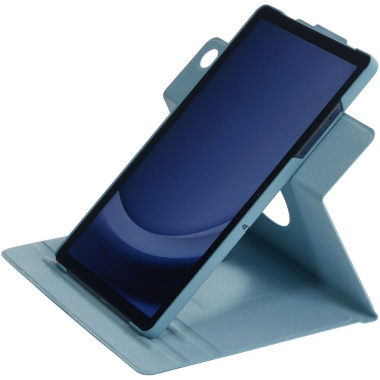 Etui ADEQWAT Samsung Tab A11+ rotatif Bleu