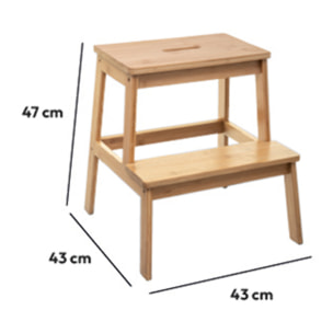 Marchepied Bambou 2 marches