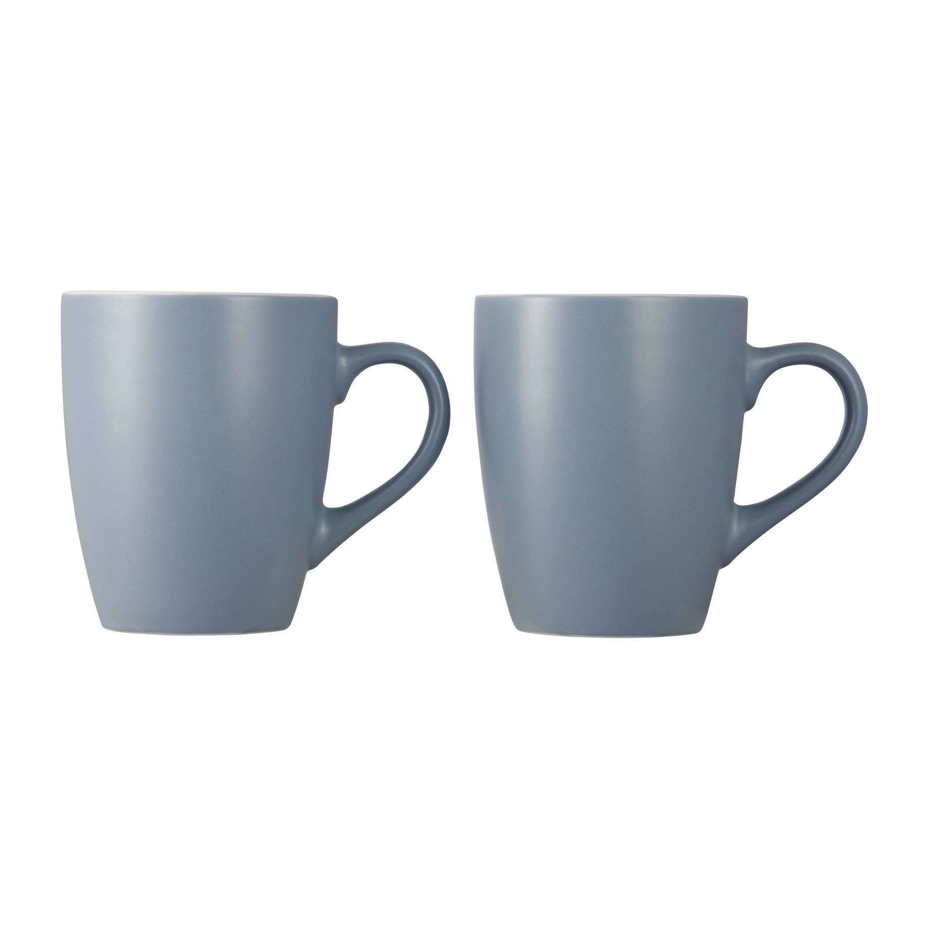Juego de tazas 340ml en porcelana bone