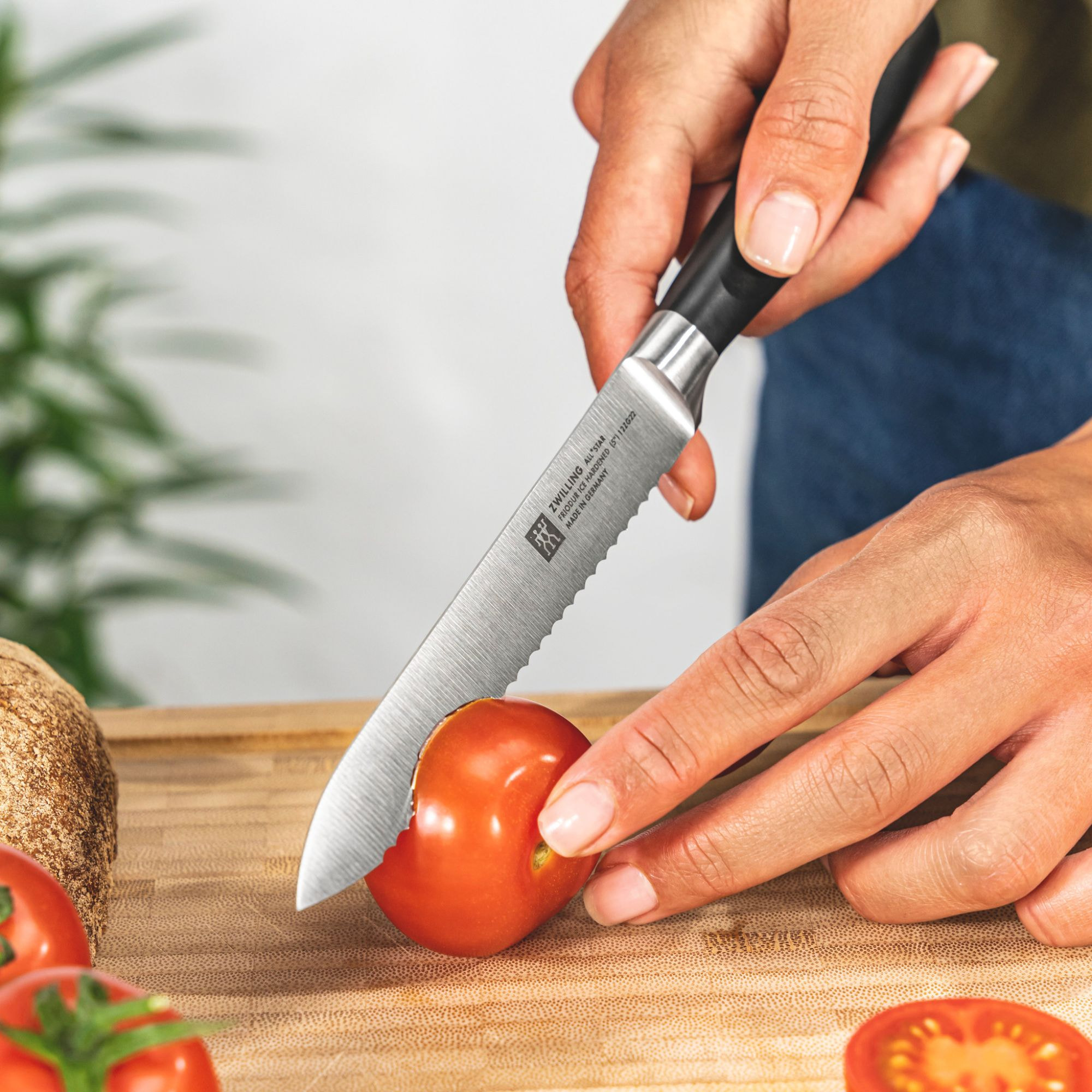 Couteau à trancher 20 cm, Argent