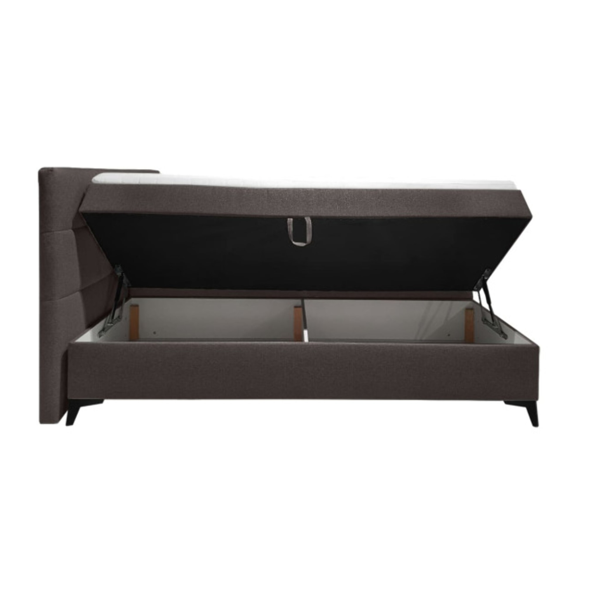 Lit boxspring 160x200 avec coffre - TRESSERVE
