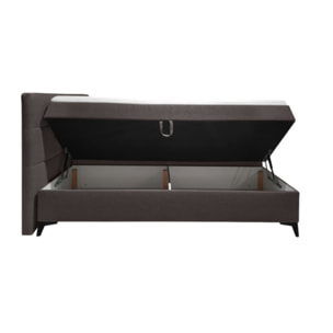 Lit boxspring 160x200 avec coffre - TRESSERVE