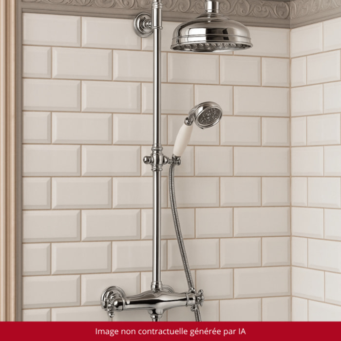 Mitigeur douche thermostatique PAINI Tiffany Chromé