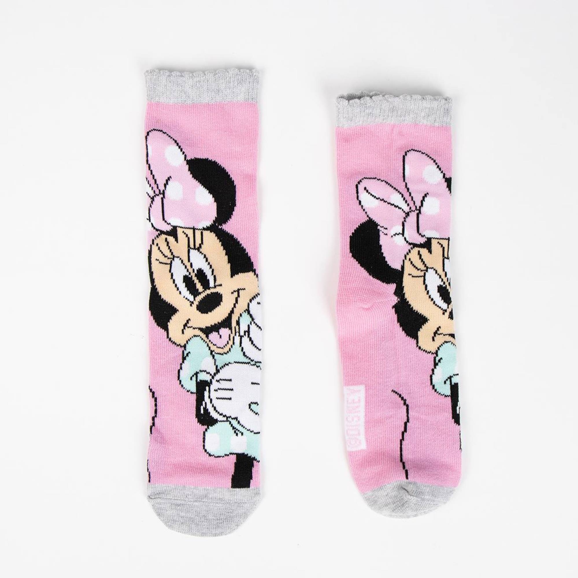 Pack de 4 calcetines infantiles diseño minnie