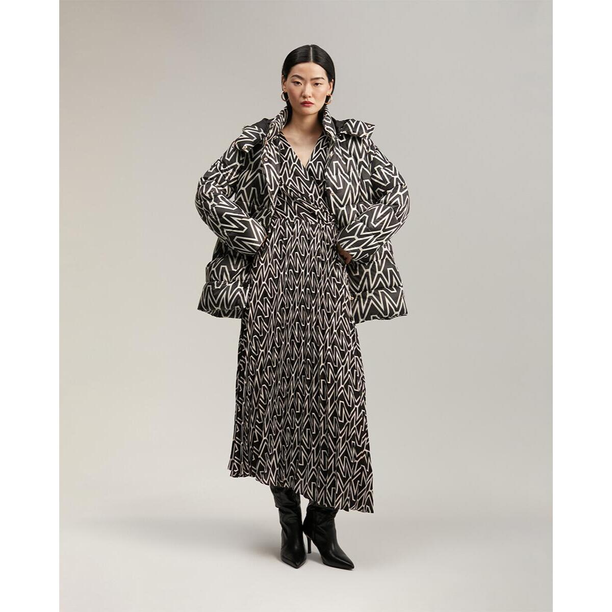 Abito camicia con logo