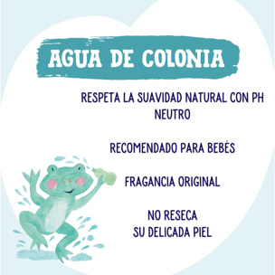 PACK 3 AGUA DE COLONIA PARA BEBÉS FRAGANCIA ORIGINAL 1200ML