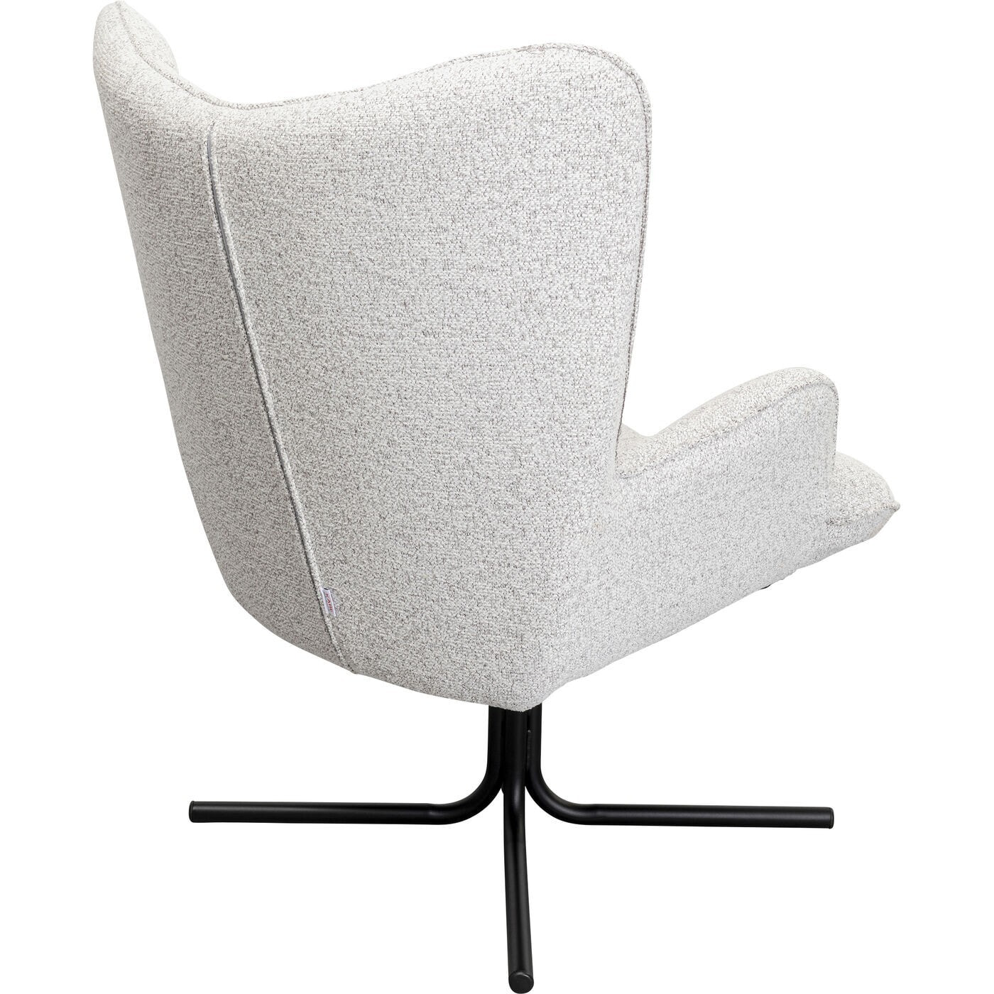 Fauteuil pivotant Oscar gris Kare Design