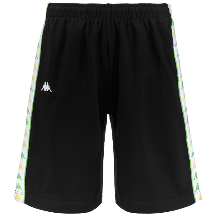 Kappa Pantaloncini SPORT SHORTS 222 BANDA TREADSI Nero