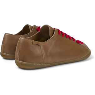 Zapatillas - CAMPER Peu Cami - Marron - Cuero liso