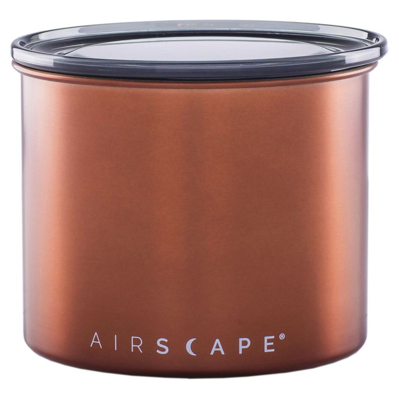 Boite à café AIRSCAPE métal 250gr Cuivre brossé