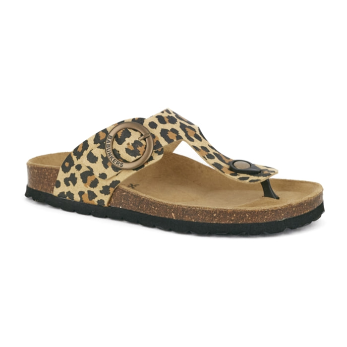 SANDALO GRANADA BABUNKERS MARRONE