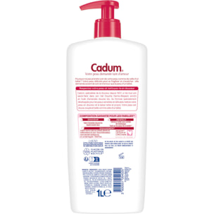 Cadum Gel Douche Dermo-Respect Sans Savon Huile d'Amandes Douces Bio 1L