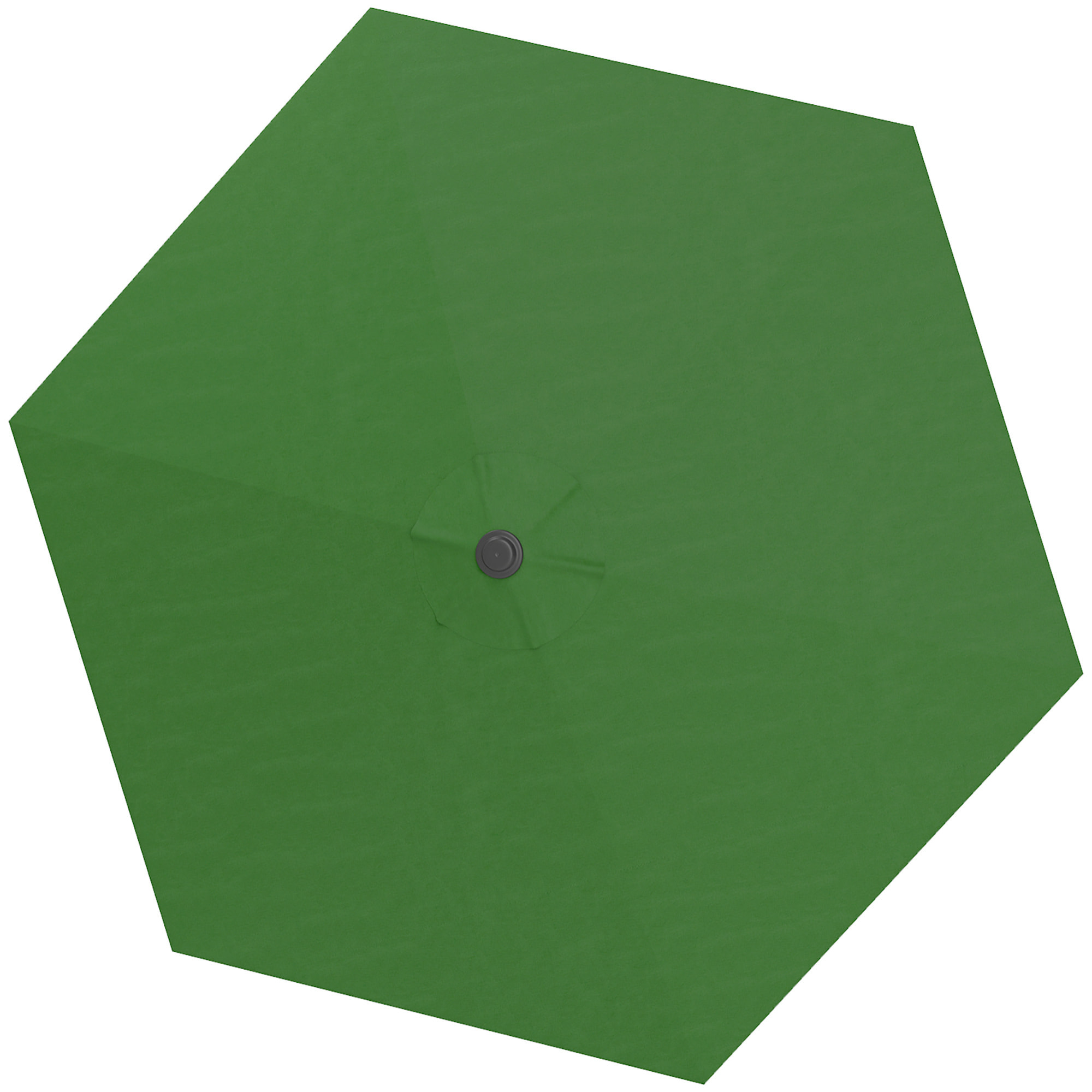 Toldo de Recambio de Sombrilla de 3 m Toldo de Repuesto para Sombrilla de Patio con Ventilación Superior Protección UV 30+ Cubierta de Repuesto para Parasol de Poliéster para Exteriores Verde