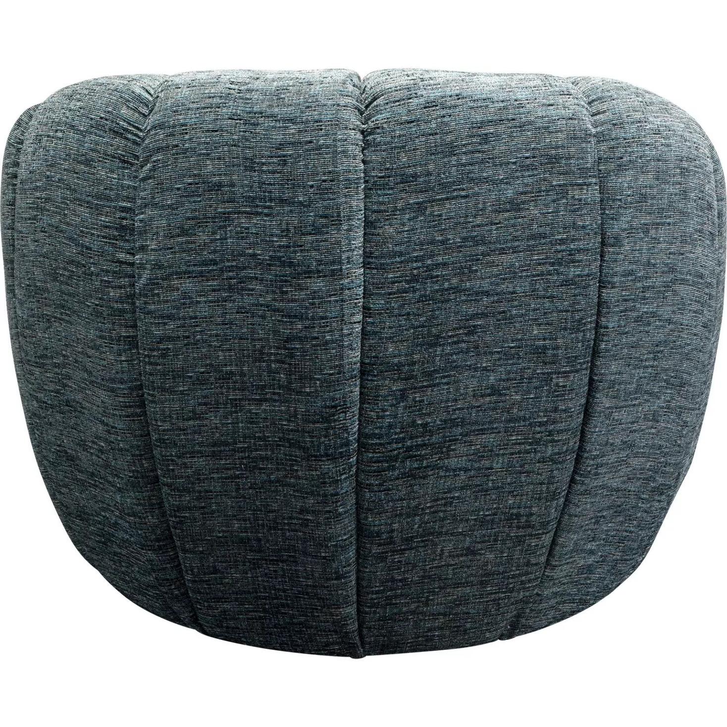 Fauteuil pivotant Fiori bleu Kare Design