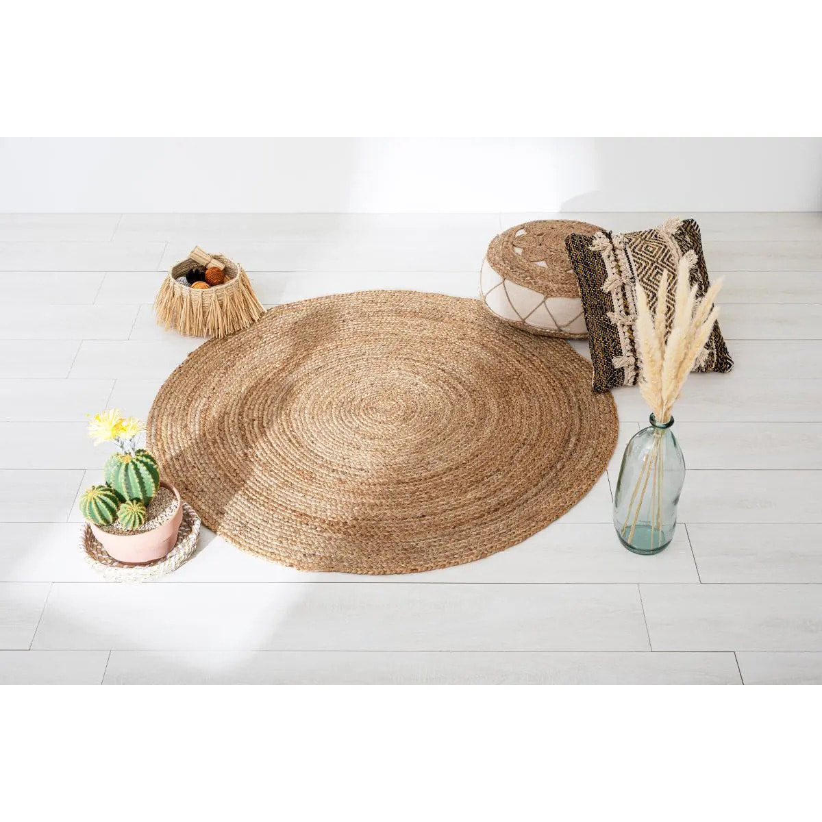 Tapis en jute D120 cm