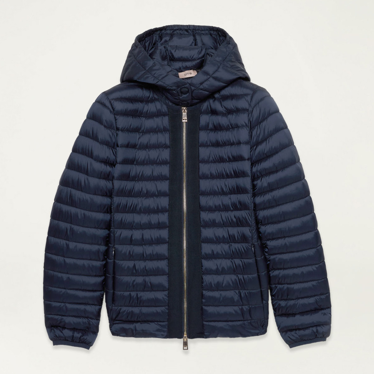 Oltre - Piumino lightweight con cappuccio staccabile - Blu