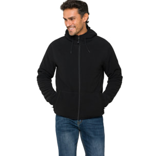 Chaqueta BLIZZARD acolchada de sudadera Negro