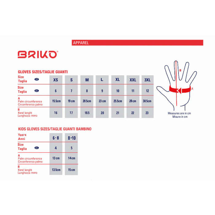 Briko - Guanti, Uomo Donna, Verde - Mtb Glove 2.0