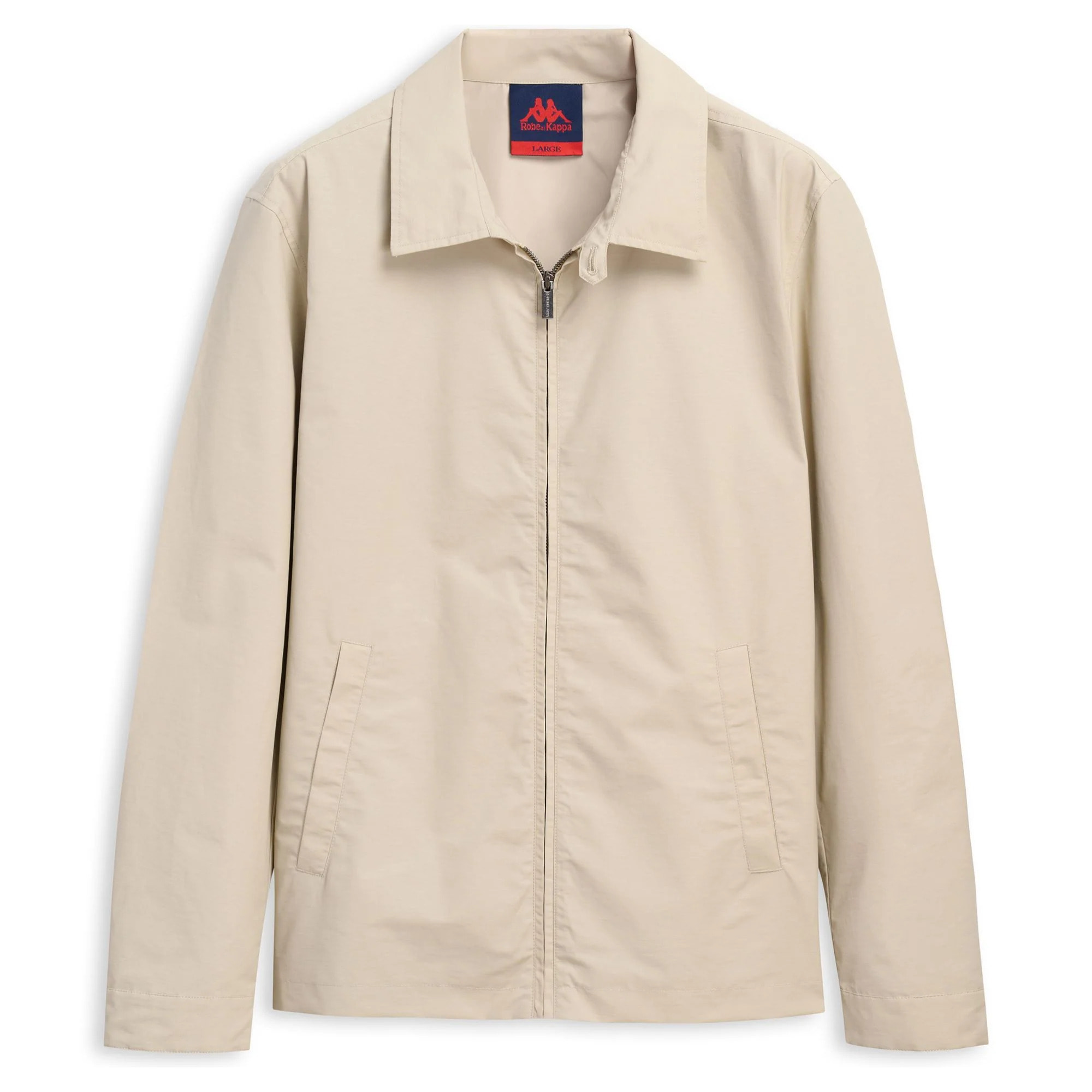 Kappa - Chaquetas Hombre Gris - Costas