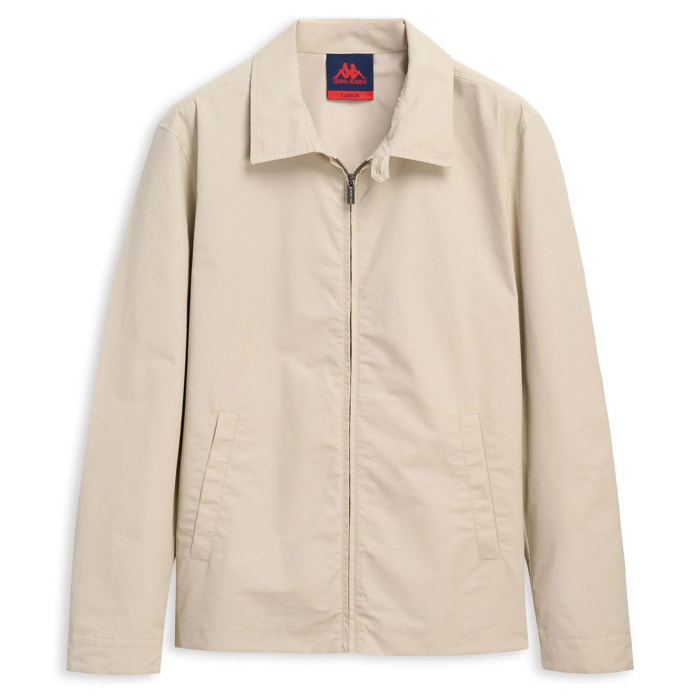 Kappa - Chaquetas Hombre Gris - Costas