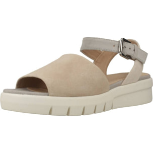 Sandalias Mujer de la marca GEOX  modelo D WIMBLEY SANDAL Light Brown