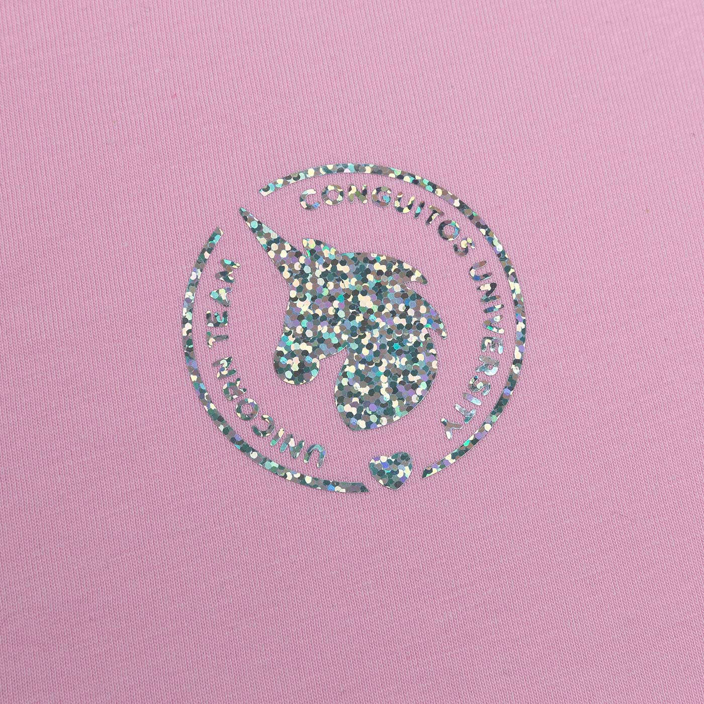 Leggings de Niña de Algodón en Rosa