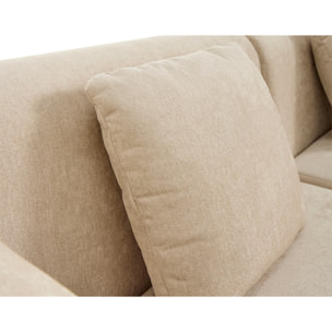 Ikare - module d'assise sans accoudoirs - en tissu - Beige