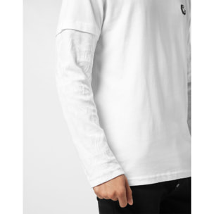PHILIPP PLEIN T-Shirt Round Neck Ls CREST