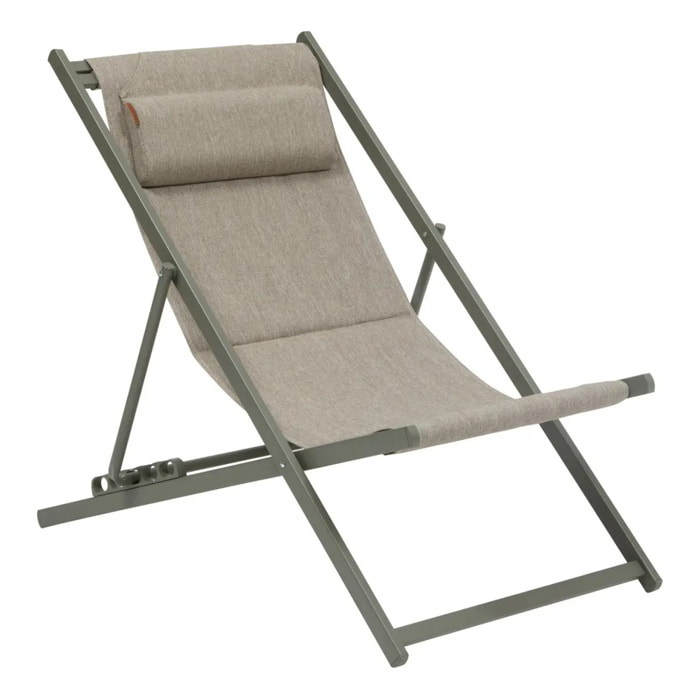 Chilienne de jardin empilable pliable Lunivia vert laurier