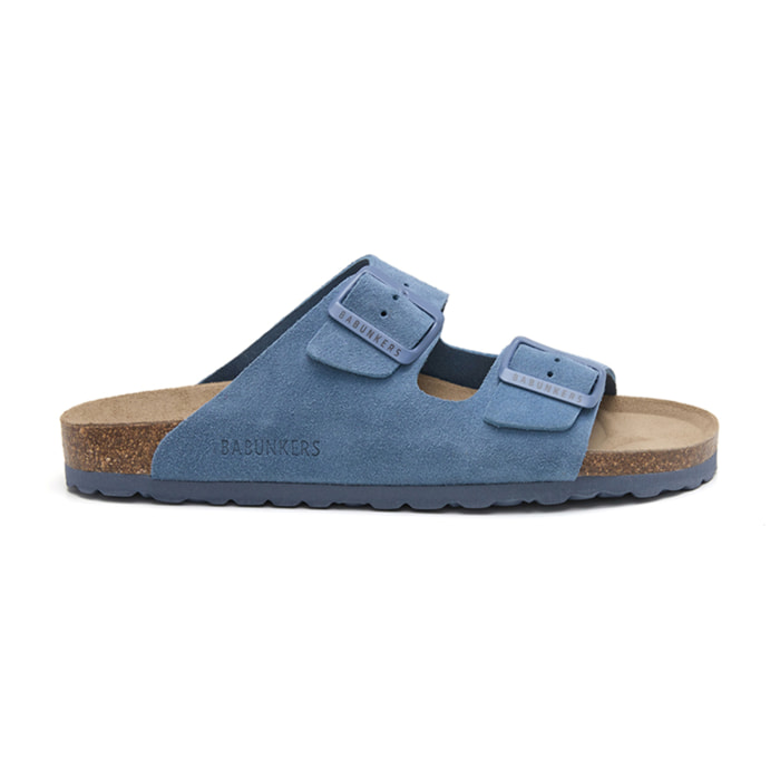 SANDALIA BABUNKERS AZUL