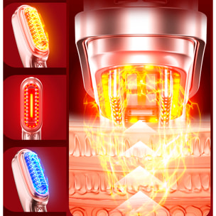 Strumento di bellezza per la cura dei capelli, del corpo e del viso.