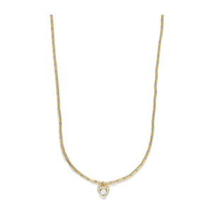 Collar Aldra acabado oro amarillo 18k