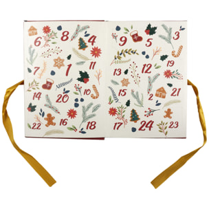 Bougie Parfurmee X24 Calendrier Noel Gourmand