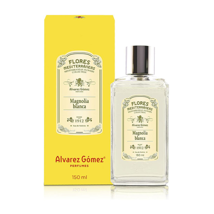 ALVAREZ GOMEZ - Flores Mediterraneas Magnolia Blanca Eau De Toilette - Unisex - 150 ML