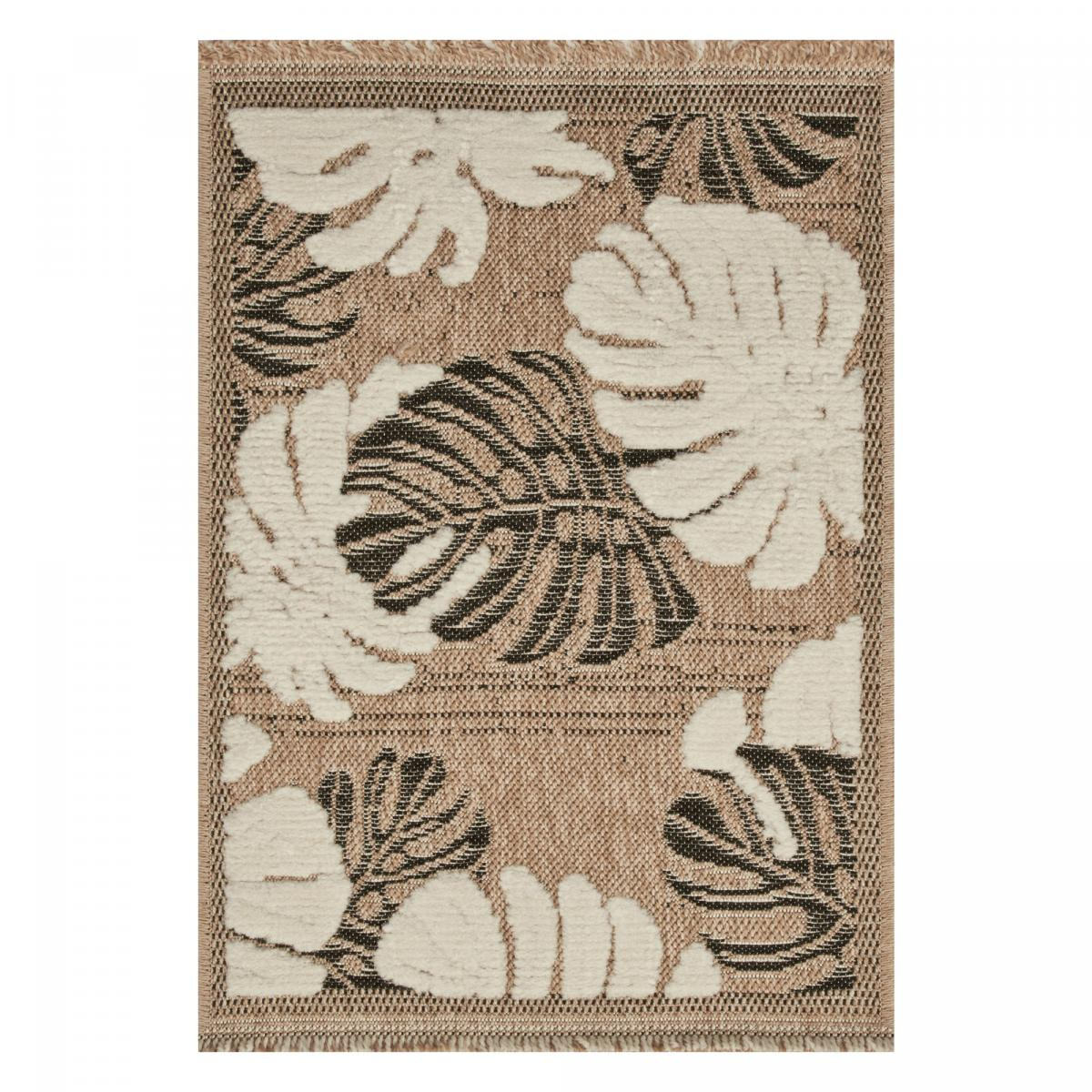 Tapis extérieur tissé kilim rectangle PAHO