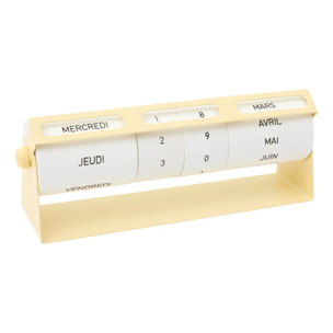 Calendrier décoratif Sauv 21x5,5x8cm