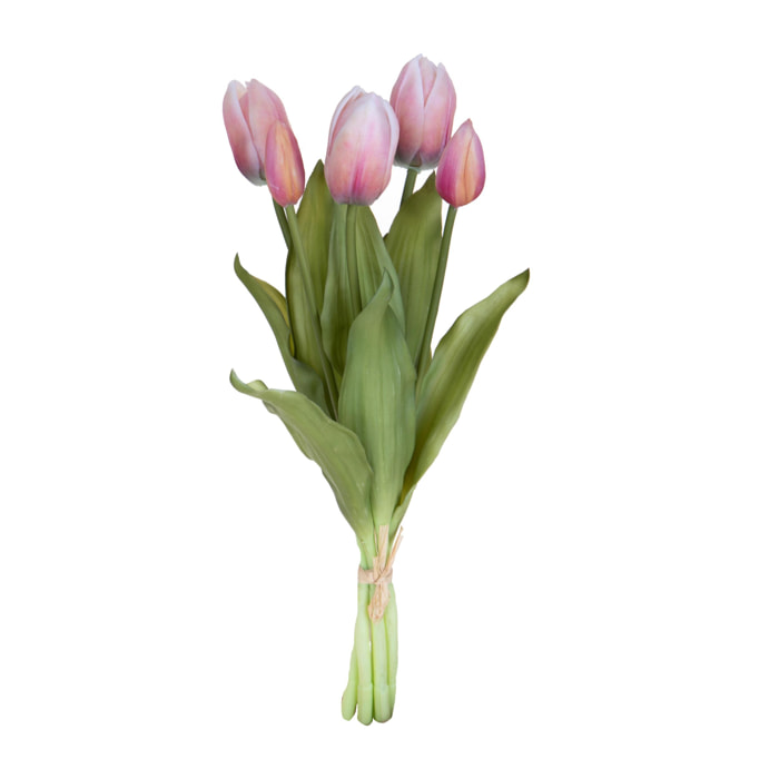Mazzo di tulipani 1 pz - Colore Assortite - 19xH39x20cm - Bianchi Dino