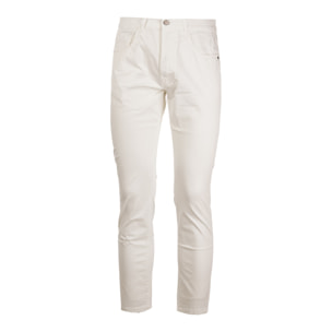 REIGN pantalone uomo bianco