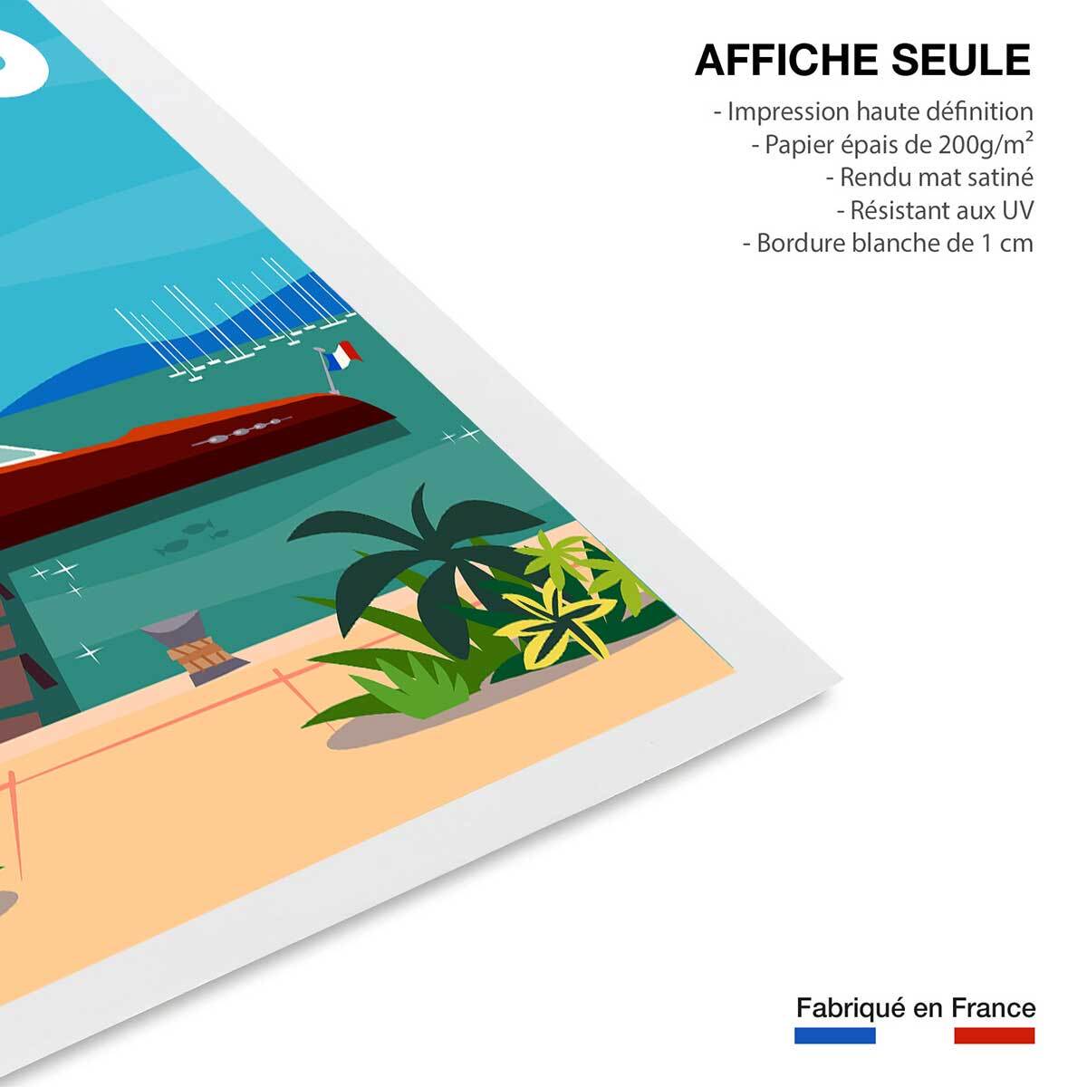 Poster de monaco dream Affiche seule