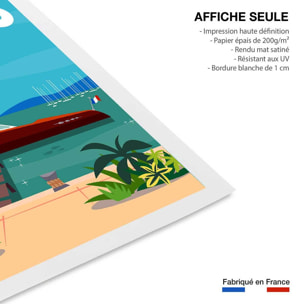 Poster de monaco dream Affiche seule