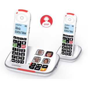 Téléphone sans fil SWISSVOICE XTRA 2355 Voice Duo