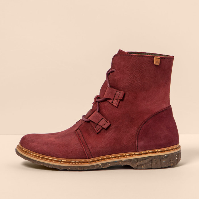 Botines N5470 PLEASANT CEREZA/ ANGKOR color Cereza