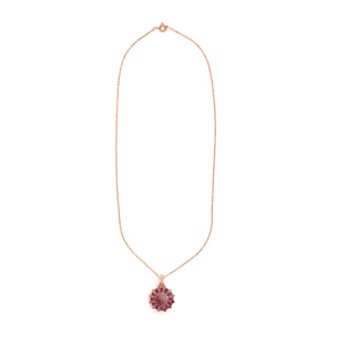 Collar Mansayn acabado oro rosa 18k